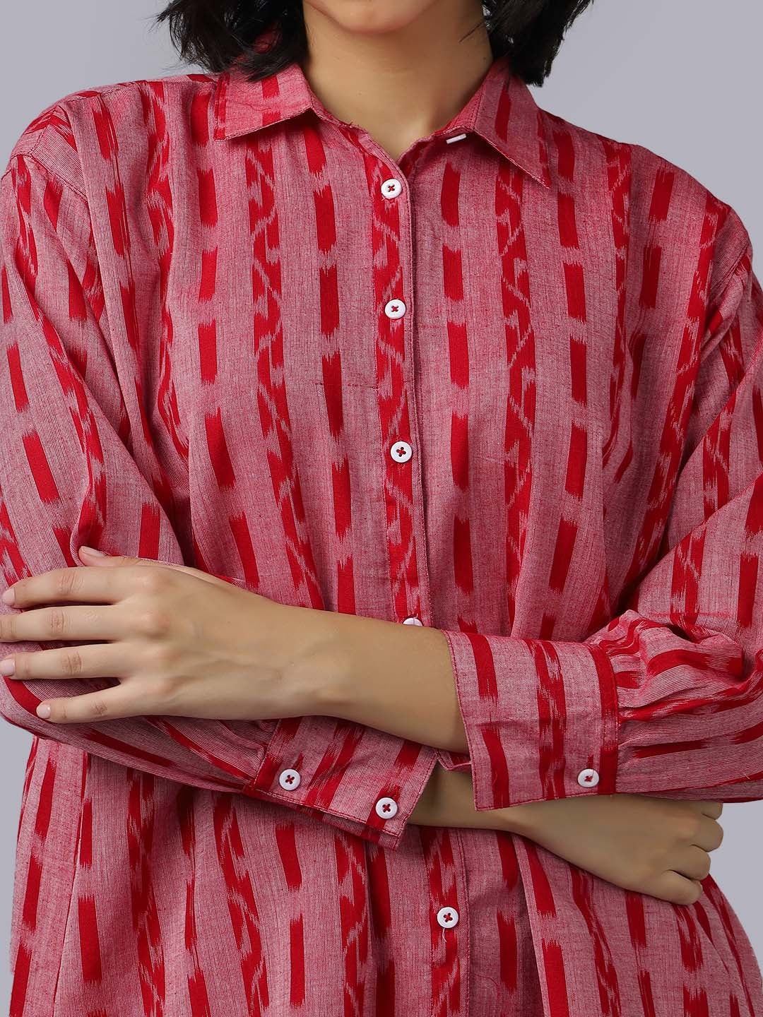 Striped Shirt Dress