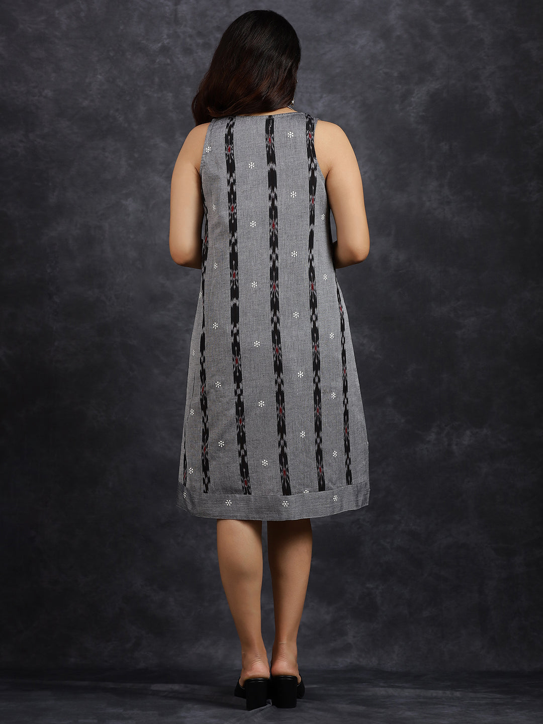 Sleeveless A-line Dress