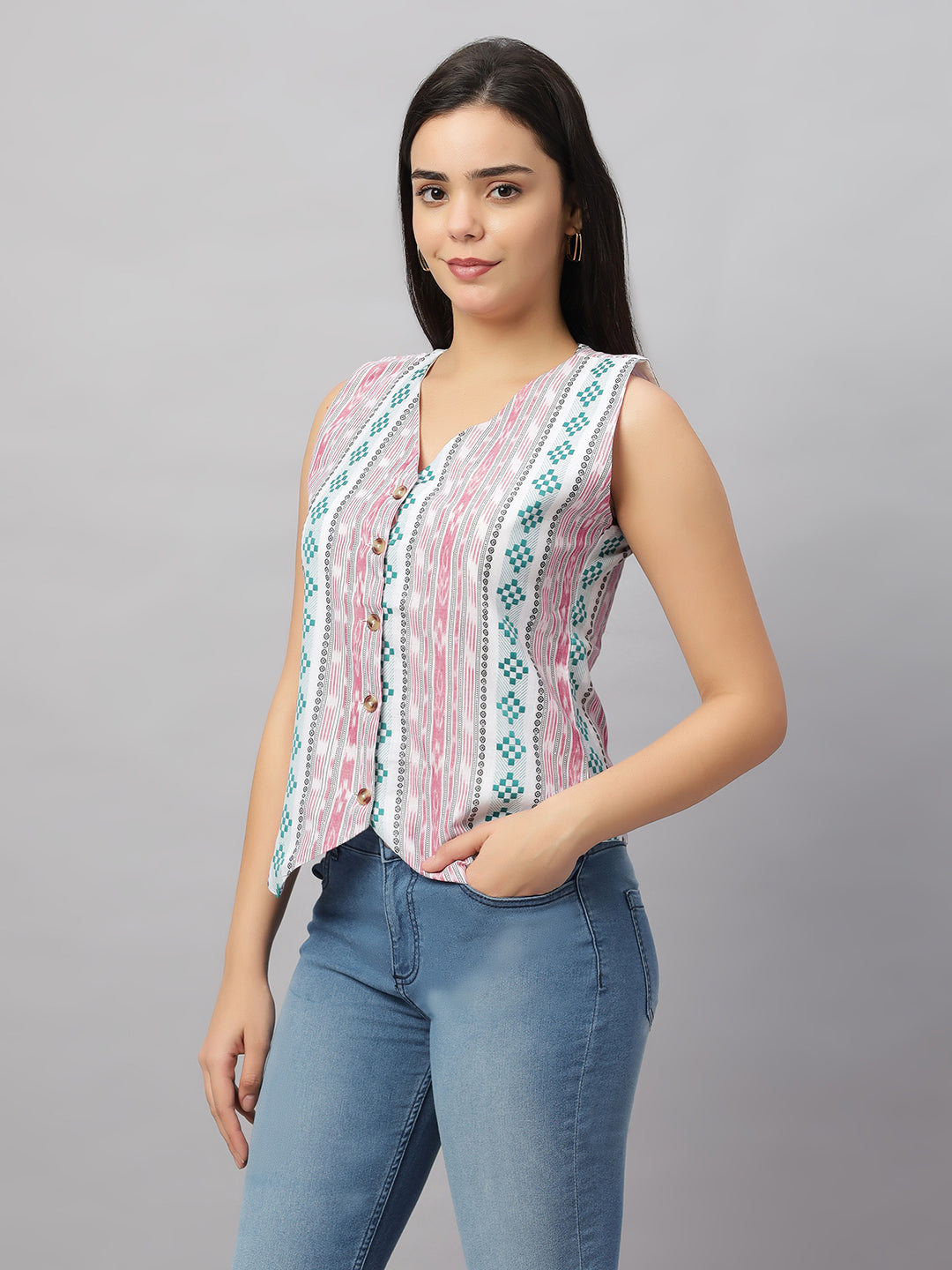 Sleeveless Waistcoat