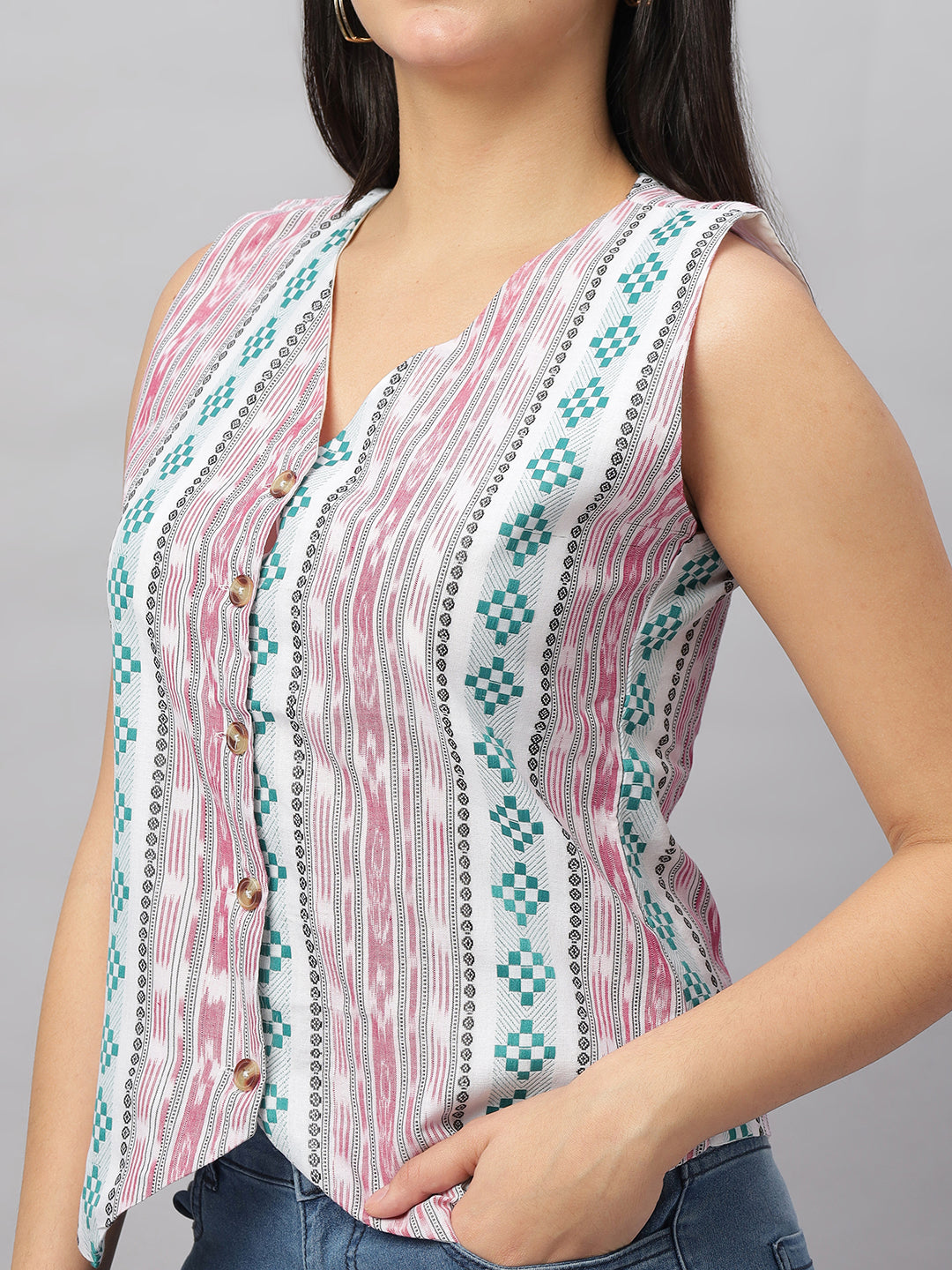 Sleeveless Waistcoat