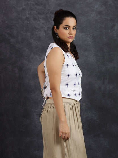 White Cotton Waistcoat 2.0